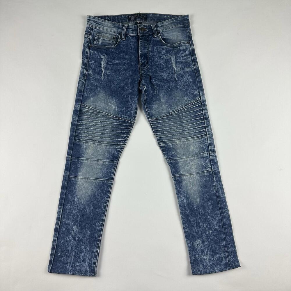 Southpole Active Flex Men's Size 18‎ Skinny Jeans Blue Denim Stretch